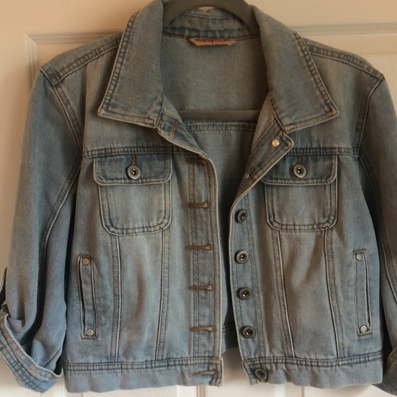 Crop Length JeAn Jacket Large - Picture 3 of 3